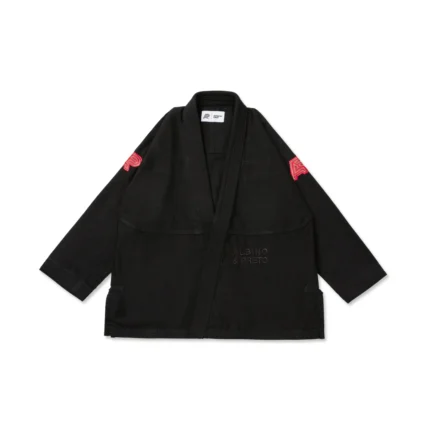 BJJ Gi Bison black with bag Albino and Preto premium Brazilian Jiu-Jitsu gi