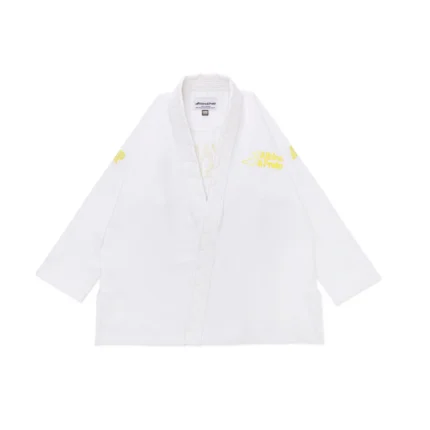 Destination Bjj Volt Gi White with bag Albino and Preto premium Brazilian Jiu Jitsu kimono
