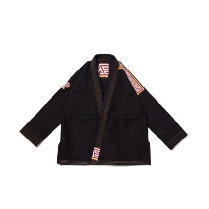 Classic YBM BJJ Gi Black by Albino and Preto Batch #111 Herringbone Brazilian Jiu Jitsu Gi