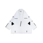 Albino and Preto Bjj Gi Ground Movement White with bag shown as premium Brazilian Jiu Jitsu training uniform for mobility and durability