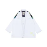 Comp BJJ GON Gi White Albino and Preto competition Brazilian Jiu-Jitsu gi with bag