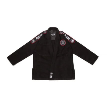 Shadow Conspiracy BJJ Gi black Albino and Preto BJJ gi with bag for Brazilian Jiu-Jitsu training and competition