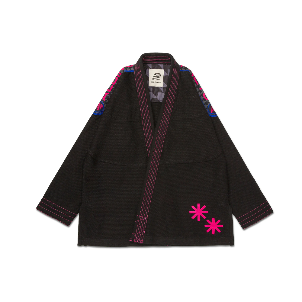 Albino and Preto BJJ HPRB GI Black Premium Competition Gi BJJ HPRB GI Black Albino and Preto competition Brazilian Jiu-Jitsu gi with bag premium grappling uniform
