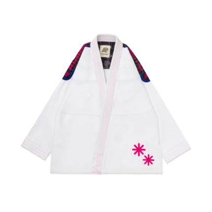 Comp BJJ HPRB Gi White Albino and Preto competition Brazilian Jiu-Jitsu gi with bag premium grappling uniform