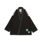POW BJJ Gi Black with Bag by Albino and Preto RS Comp premium Brazilian Jiu-Jitsu competition gi