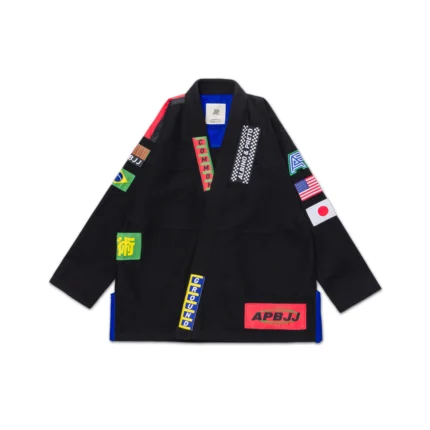 MCM BJJ Gi Albino and Preto Black Brazilian Jiu-Jitsu gi with bag premium training uniform