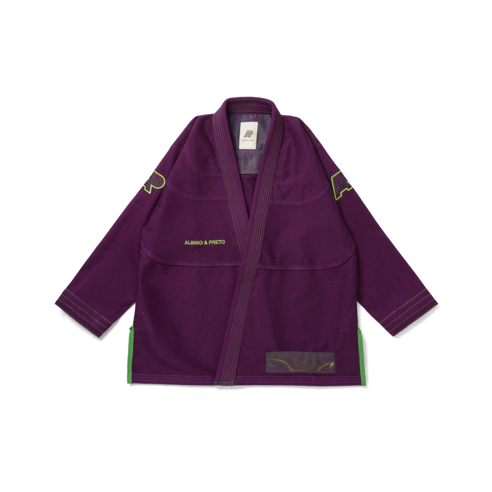 Albino and Preto Metamorphosis BJJ Gi (Mulberry) with Bag Albino and Preto Metamorphosis BJJ Gi (Mulberry) with Bag premium competition Brazilian Jiu-Jitsu gi