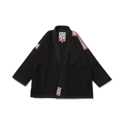 MGR Bjj Gi Albino and Preto Herringbone Classic Black with premium carrying bag