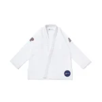 Albino & Preto RS400 Comp BJJ Gi KNM White with premium carry bag for Brazilian Jiu-Jitsu competition and training