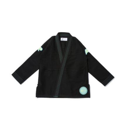 NYT BJJ Gi Albino and Preto RS400 Comp Black with premium carry bag for Brazilian Jiu-Jitsu training and competition