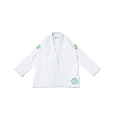 Comp BJJ GI NYT Albino and Preto RS400 white BJJ gi with bag lightweight IBJJF competition Brazilian Jiu-Jitsu uniform