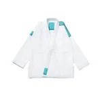 Ocean Mist BJJ Gi Albino and Preto Herringbone Classic White with Bag premium Brazilian Jiu-Jitsu gi