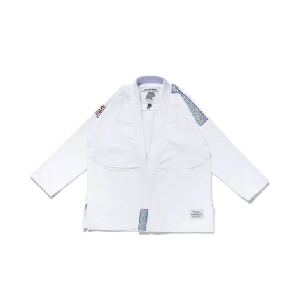 Series 11 Brazil BJJ Gi Albino and Preto White premium Brazilian Jiu-Jitsu gi with bag