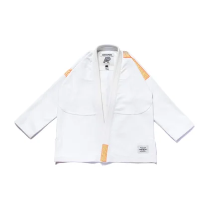 Series 12 Brazil BJJ Gi Albino and Preto White premium Brazilian Jiu-Jitsu gi with bag