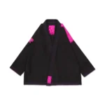 Albino and Preto PPP BJJ Gi Herringbone Classic Black with carrying bag