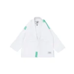 BJJ Gi Series 17 Albino and Preto Brazil White premium Brazilian Jiu-Jitsu gi with carrying bag