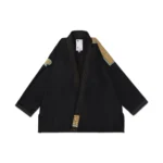 SFOS BJJ GI Albino and Preto Herringbone Classic Black Brazilian Jiu-Jitsu gi with carrying bag
