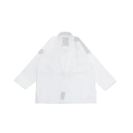 Albino & Preto BJJ PW Gi White with Bag premium Brazilian Jiu-Jitsu uniform