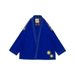 Bjj Gi RS Albino and Preto Comp Blue Belt Blue Brazilian Jiu Jitsu Gi with Bag
