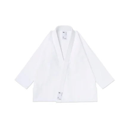 Albino and Preto BJJ Gi Workwear White with Bag premium Brazilian Jiu-Jitsu training and competition gi