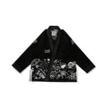 Mike Gigliotti BJJ Gi Black Albino and Preto Brazilian Jiu-Jitsu Gi with bag premium grappling training uniform