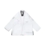 BJJ Mike Gigliotti Gi White Albino and Preto Brazilian Jiu-Jitsu Gi with bag premium competition training uniform