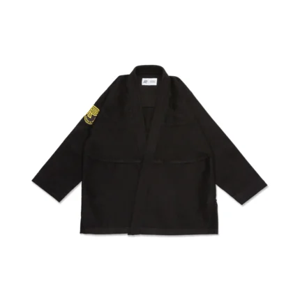BJJ Gi Essential Black Albino & Preto YW with bag for Brazilian Jiu-Jitsu training and competition