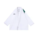 BJJ Gi STP Albino and Preto White Brazilian Jiu-Jitsu gi premium herringbone training kimono with bag