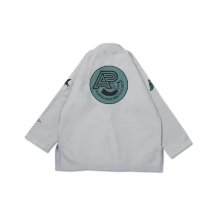Albino and Preto x DCDT BJJ Gi Grey with Bag premium Brazilian Jiu-Jitsu competition and training gi