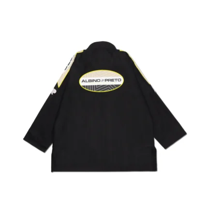 VGB BJJ Gi Comp Albino and Preto Black with Bag premium Brazilian Jiu-Jitsu competition kimono