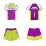 PGL BJJ MMA rash guard SS and shorts by Albino and Preto for Brazilian Jiu-Jitsu and MMA competition training