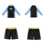 MMA BJJ Hot Wheels Rash Guard LS by Albino and Preto Batch #104 long sleeve rash guard for BJJ and MMA training