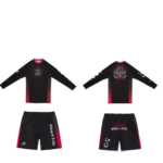 Shadow Conspiracy Rash Guard Albino and Preto long sleeve compression BJJ rash guard for MMA and grappling training