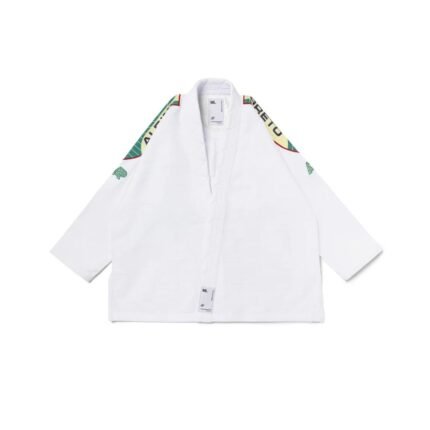 Comp Gi BJJ - Albino & Preto A&P GRYN Comp Gi White