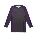 Albino and Preto Needles LS Rash Guard No Gi Bjj - Image 2