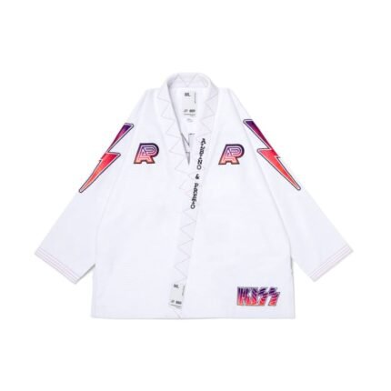 KISS BJJ Gi - Albino & Preto A&P x KISS Gi White