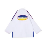 Albino & Preto A&P PINAS COMP BJJ GI WHITE Ibjjf Approved kids - Image 2