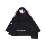 Albino & Preto A&P PINAS COMP GI BLACK Youth Bjj Gi - Image 7