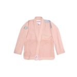Salmon Pink Bjj Gi Albino and Preto Batch #47 Premium Grappling Gi - Image 2
