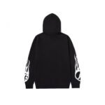 Flames Full Zip Hoodie – Shoyoroll Black Jiu Jitsu Zip Hoodie - Image 2