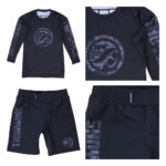 Shoyoroll Bedwin Black Set – SYR x Bedwin Long Sleeve Rashguard and Shorts Kit