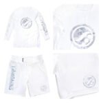 Shoyoroll Bedwin White Set – SYR x Bedwin Long Sleeve Rashguard and Shorts Kit