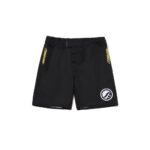 Shoyoroll Brazil Black Set – Brazil Kimono V1 Short Sleeve Rashguard and Shorts Kit - Image 4