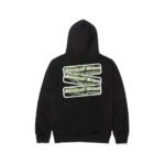 Shoyoroll Camo Pullover Hoodie – Retro Camo Black Hoodie - Image 2