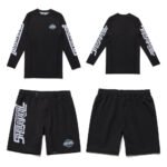 Shoyoroll Carbon Nogi Set – Long Sleeve Rashguard and Shorts Kit