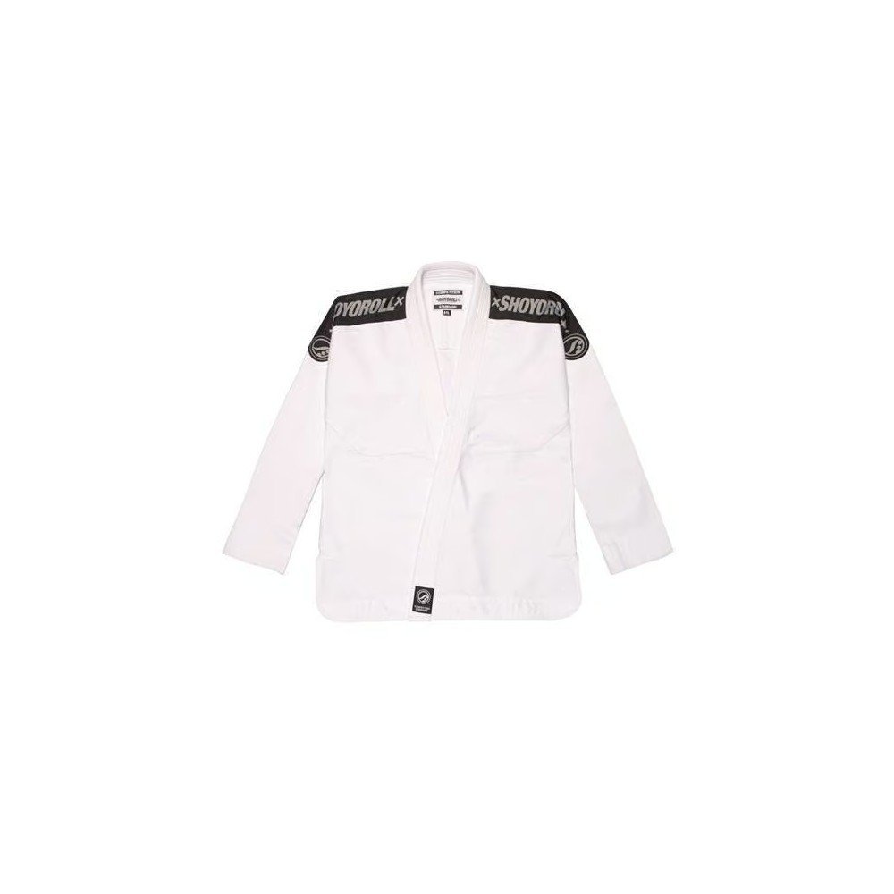 shoyoroll-comp-standard-xix-q1-white-gi-1.jpg Shoyoroll Comp Standard XIX Q1 White BJJ Gi - Image 1