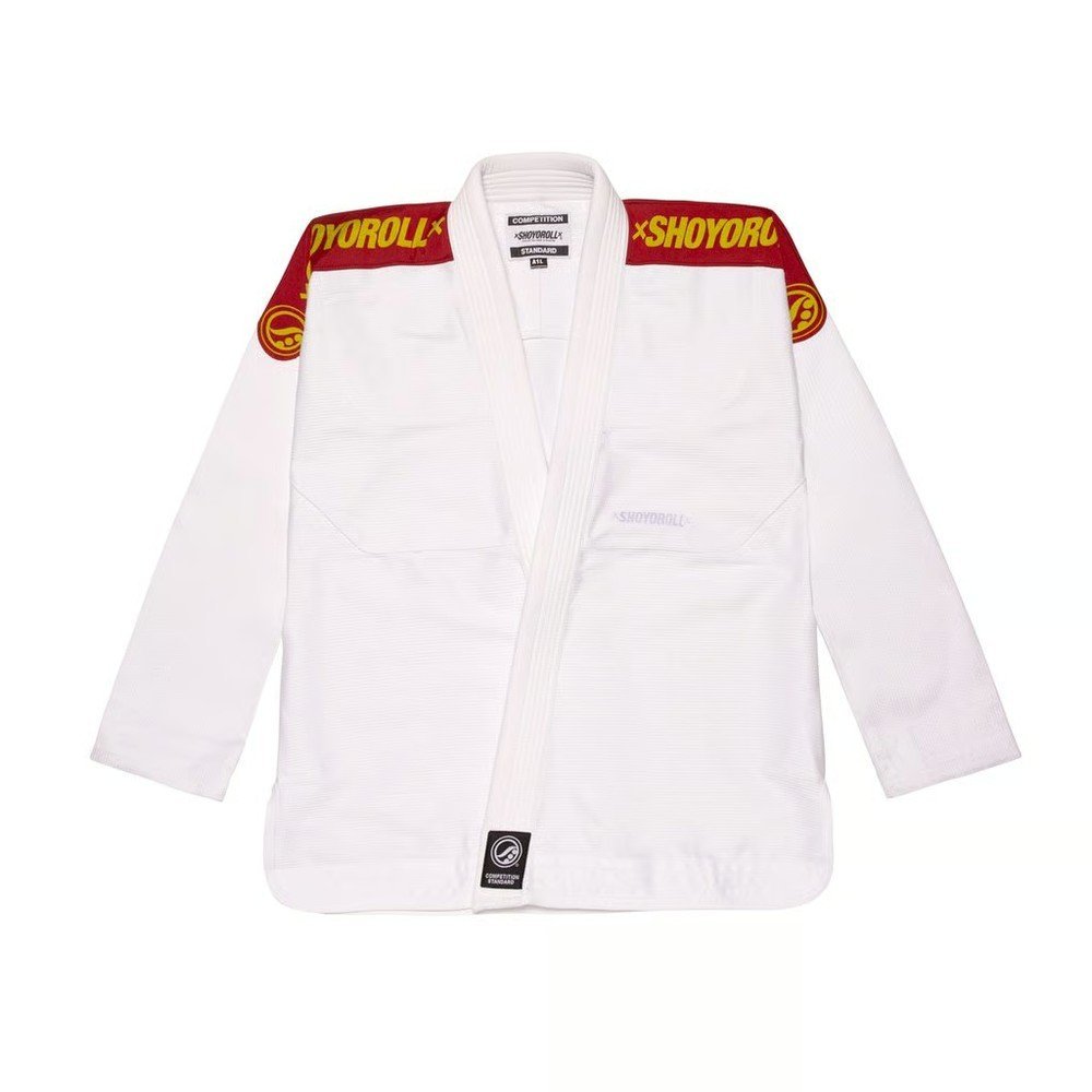 shoyoroll-comp-standard-xix-q2-white-gi-1.jpg Shoyoroll Comp Standard XIX Q2 White BJJ Gi - Image 1