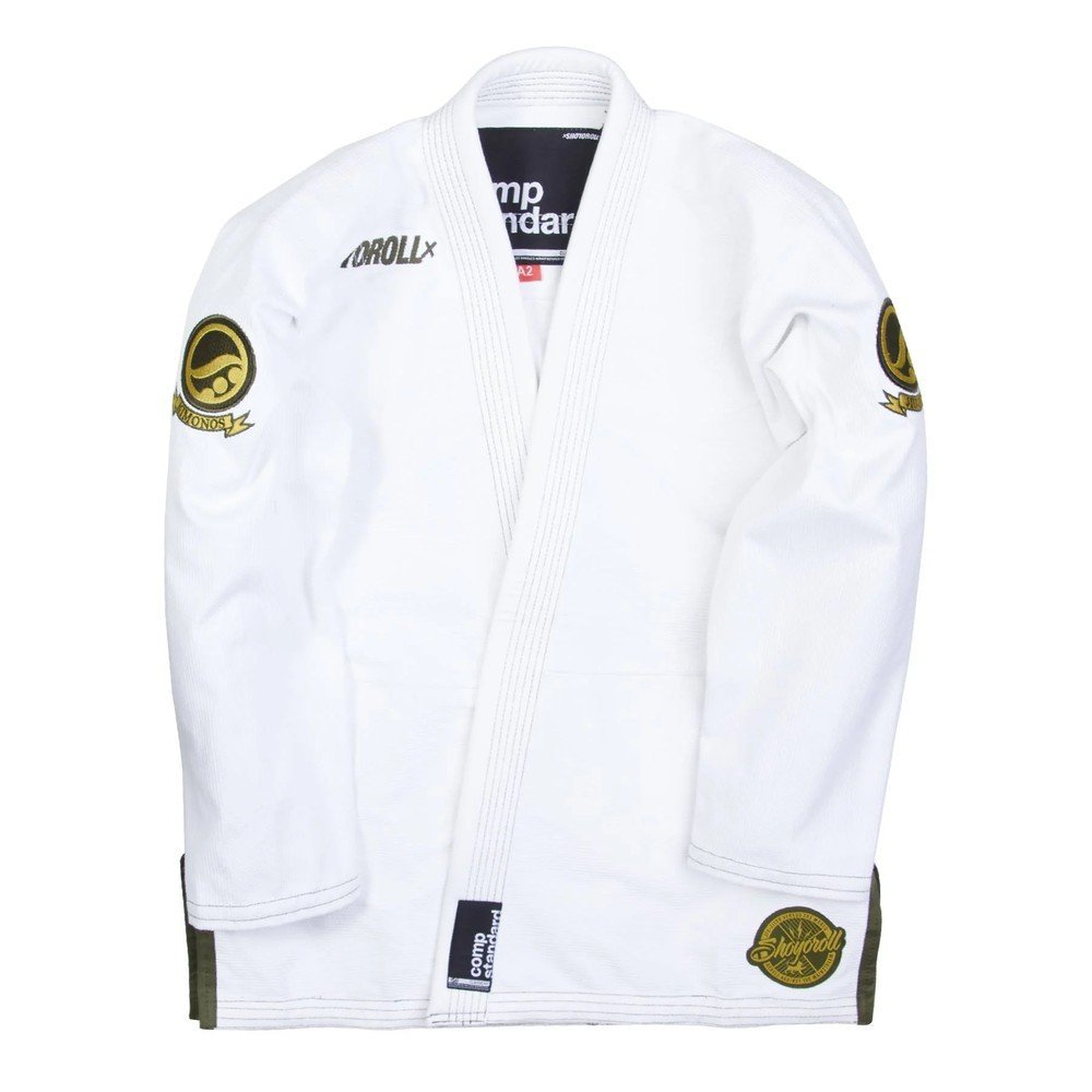 shoyoroll-comp-standard-xvi-q3-white-gi-1.jpg Shoyoroll Comp Standard XVI Q3 White BJJ Gi - Image 1