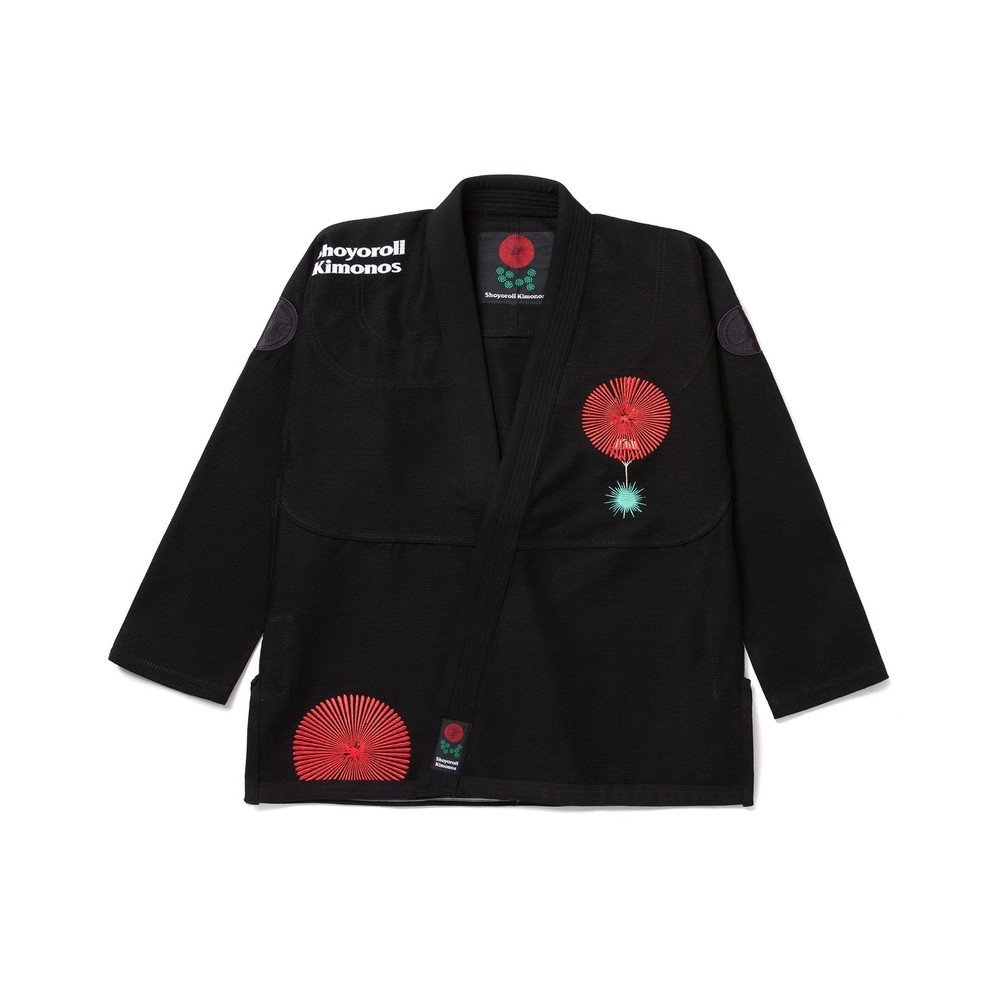 shoyoroll-fireworks-black-gi-1.jpg Shoyoroll Fireworks BJJ Gi in Black - Image 1