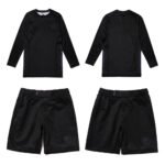 Shoyoroll Geometric Nogi Set – Batch #132 Long Sleeve Rashguard and Shorts Kit